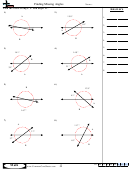 Finding Missing Angles - Angle Worksheet With Answers