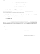 Form B15 - Order Confirming Plan