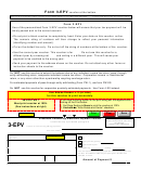 Form 3-epv - Wisconsin Partnership Electronic Payment Voucher