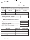 Form Ct-241 - Claim For Clean Heating Fuel Credit - 2011
