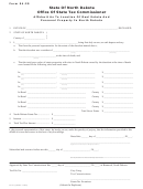 Form 54.29 - Affi Davit As To Location Of Real Estate And Personal Property In North Dakota