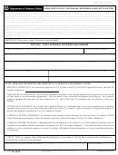 Va Form 26-0829 - Servicer's Staff Appraisal Reviewer (sar) Application