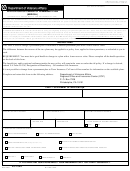Va Form 29-1549 - Application For Change Of Permanent Plan (medical)