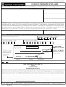 Va Form 29-0165 - Va Matic Enrollment/change