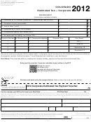Form 112ep - Estimated Tax-corporate Worksheet - 2012