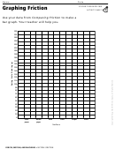 Graphing Friction Physics Worksheet