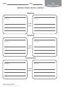 Science Worksheet - Symbiosis - Helped, Harmed, Or Neither