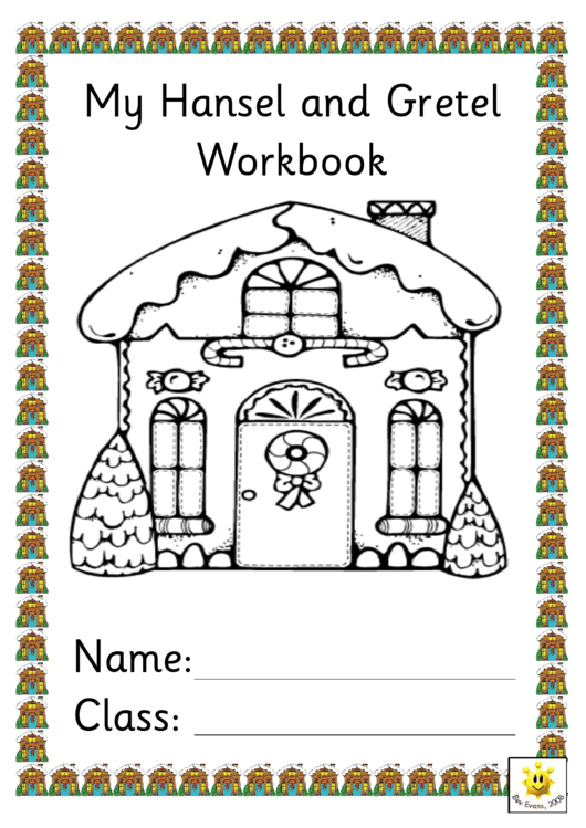 My Hansel And Gretel Workbook Kids Activity Sheet Printable pdf