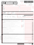 Form In-111 - Vermont Income Tax Return - 2012