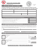 Form Ga-8453 - Georgia Individual Income Tax Declaration For Electronic Filing Summary Of Agreement Between Taxpayer And Ero Or Paid Preparer - 2011