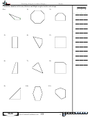 Finding Angles Within Shapes - Angle Worksheet With Answers