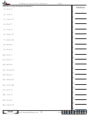 Finding Average Of Two Numbers - Math Worksheet With Answers Printable pdf