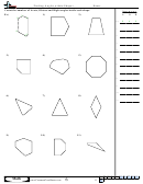 Finding Angles Within Shapes - Angle Worksheet With Answers Printable pdf