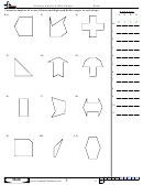 Finding Angles Within Shapes - Angle Worksheet With Answers Printable pdf