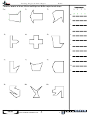 Finding Angles Within Shapes - Angle Worksheet With Answers Printable pdf