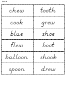 Vocabulary Card Template Set