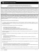 Va Form 10-0388-8 - Certification Regarding Drug-free Workplace Requirements For Grantees Other Than Individuals