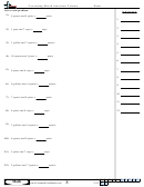Converting Mixed American Volume - Measurement Worksheet With Answers