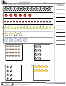 Counting Objects - Math Worksheet With Answers