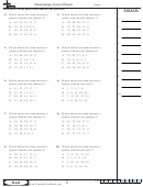 Determining Correct Pattern - Patterns Worksheet With Answers