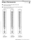 Using A Thermometer Physics Worksheet