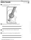 Guitar Sounds Physics Worksheet