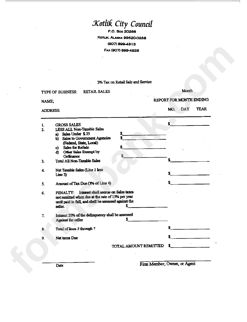 Kotlik City Council printable pdf download
