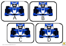 F1 Alphabet Cards Template - Uppercase Letters Printable pdf