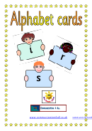 Children Alphabet Cards Template - Lowercase Letters
