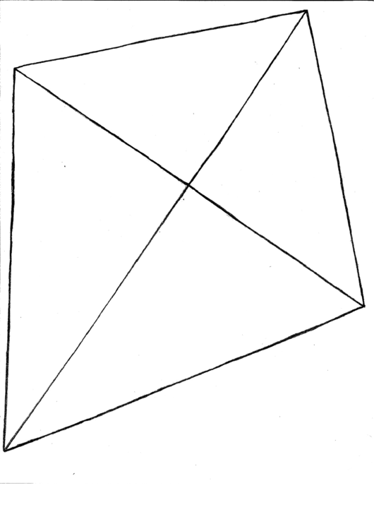 Kite Template For Preschoolers