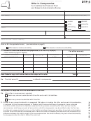 Fillable Form Dtf-4 - Offer In Compromise For Liabilities Not Fixed And Final And Subject To Administrative Review Printable pdf