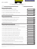 Form Ar1100rec - Arkansas Corporation Income Tax Reconciliation Schedule