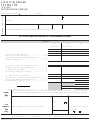 Form Ar1100ctx - Amended Corporation Income Tax Return