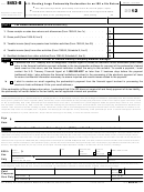 Form 8453-b - U.s. Electing Large Partnership Declaration For An Irs E-file Return - 2012