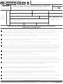 Formulario 8453(sp) - Informe Del Impuesto Sobre El Ingreso Personal De Los Estados Unidos Por Medio De La Presentacion Electronica Del Irs E-file - 2012