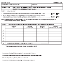 Form Nj 1065 - Sheltered Workshop Tax Credit - 2015