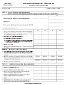 Form Cbt -160 -p - Underpayment Of Estimated N.j. Partnership Tax