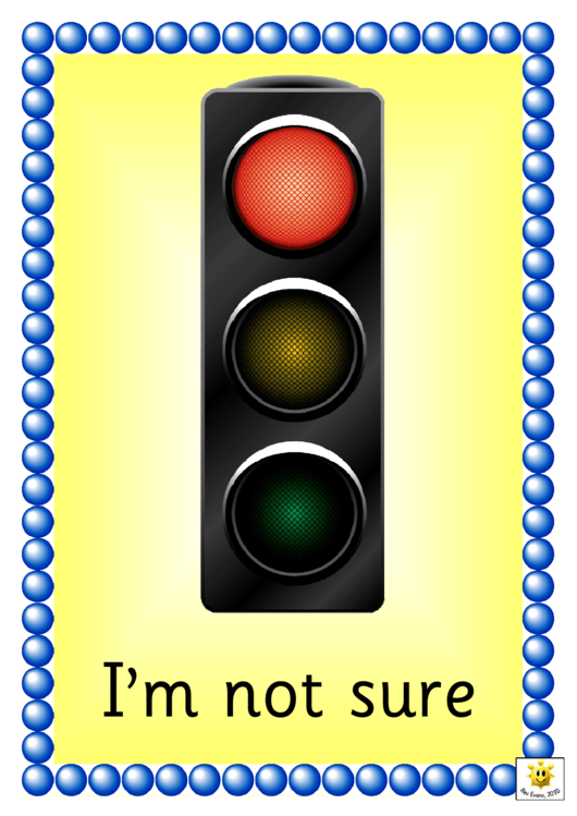 Traffic Lights Poster Template Printable pdf