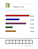 Measure The Lines Worksheet