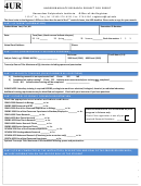 Form 4ur - Undergraduate Research Project (urp) Research Registration Form