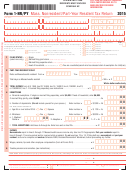 Form 1-nr/py - Mass. Nonresident/part-year Resident Tax Return - 2015