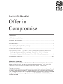 Fillable Form 656 Booklet - Offer In Compromise Printable pdf