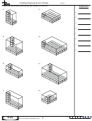 Creating Expressions For Volume Worksheet Template With Answer Key