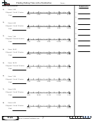 Finding Ending Time With A Numberline Worksheet Template With Answer Key