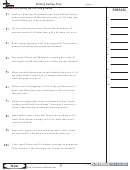 Finding Ending Time Worksheet Template With Answer Key