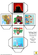 Cubes Template Printable pdf