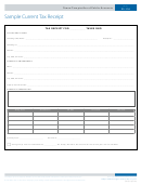 Form 50-134 - Sample Current Tax Receipt