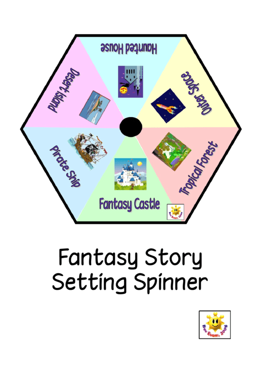 Fantasy Story Spinners Template Printable pdf