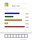Measure Length Worksheet