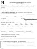 Thesis/project/dissertation Registration Form